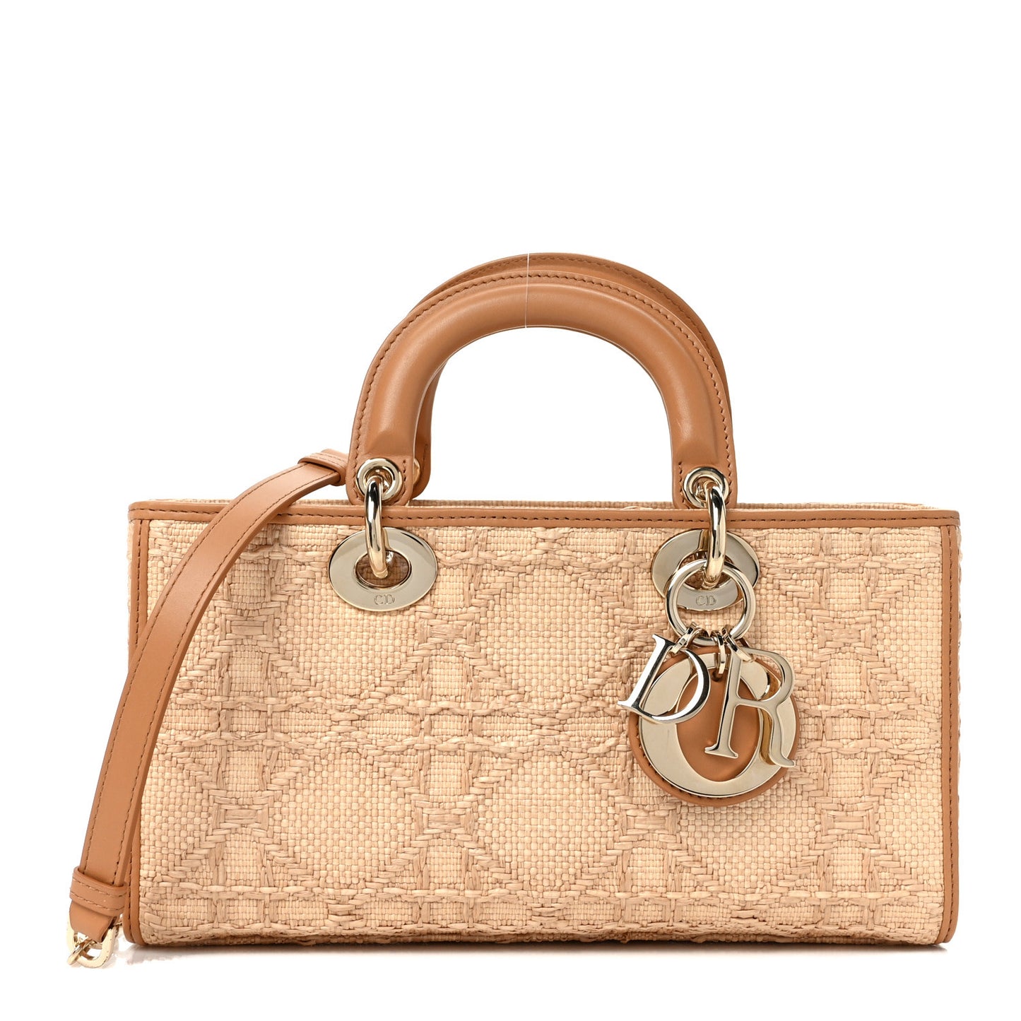 Raffia Macro Cannage Lady D-Joy Natural
