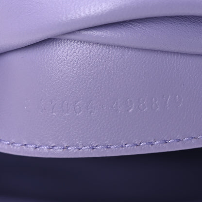 Gucci Calfskin Horsebit 1955 Aura Mini Shoulder Bag Lapis 8 of 11