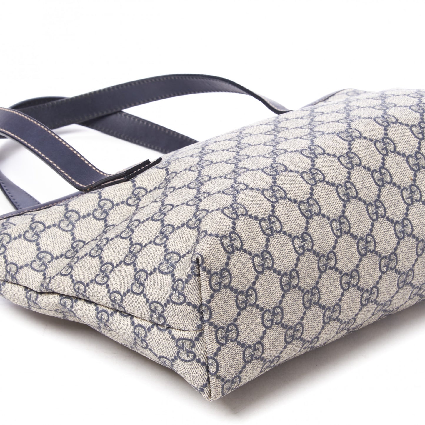 GG Supreme Monogram Small Joy Tote Navy