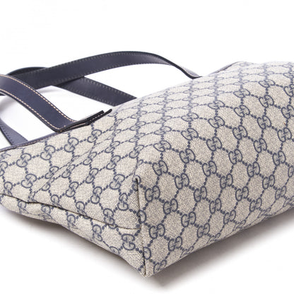 Gucci GG Supreme Monogram Small Joy Tote Navy 5 of 8