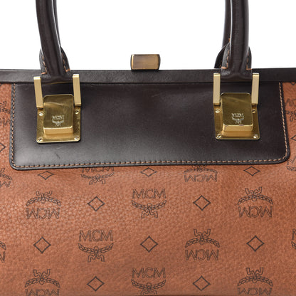 MCM Visetos Bag Cognac 8 of 8