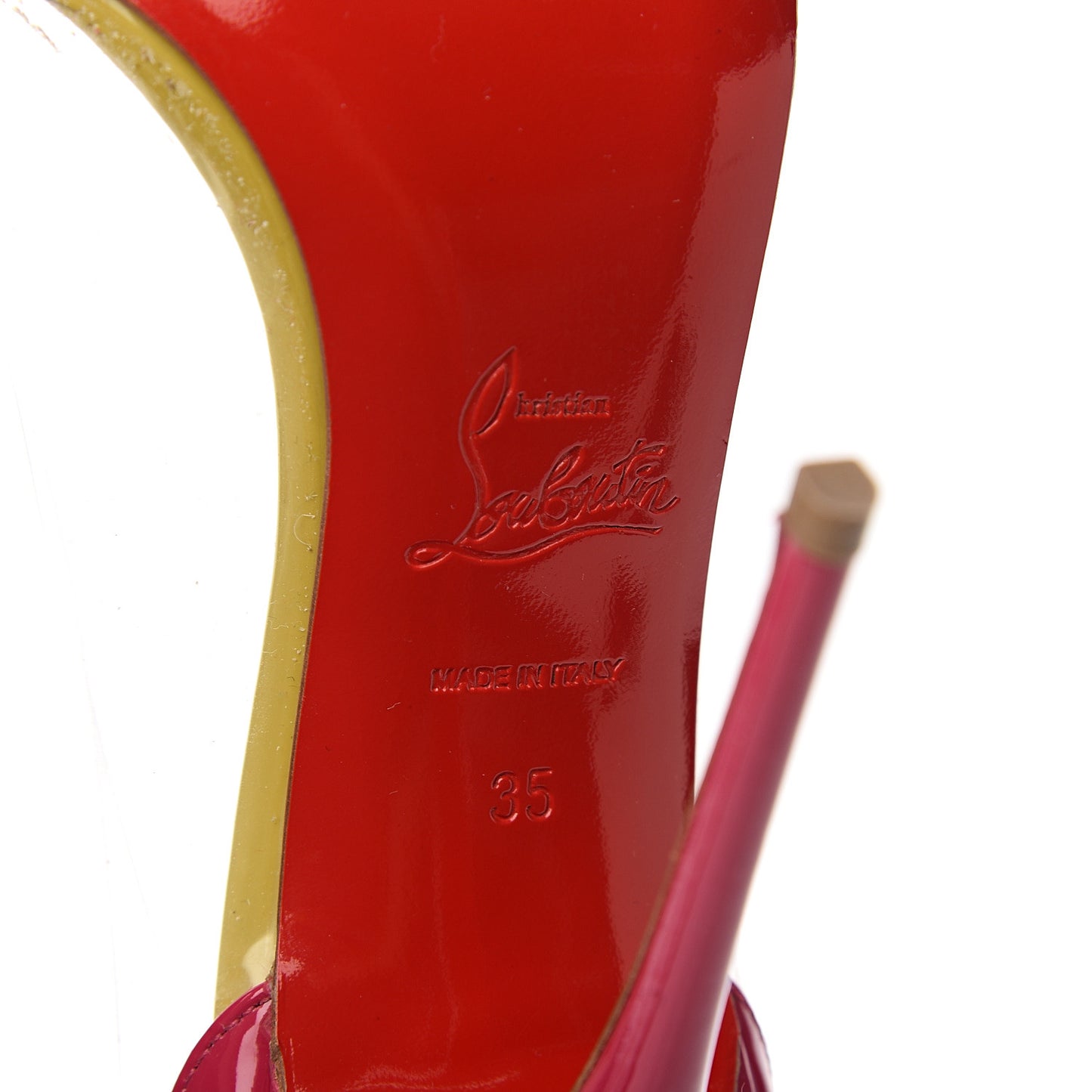 Patent PVC Debout 100 Pumps 35 Version Riviera