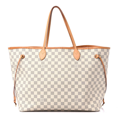 Louis Vuitton Damier Azur Neo Neverfull GM Rose Ballerine 1 of 17