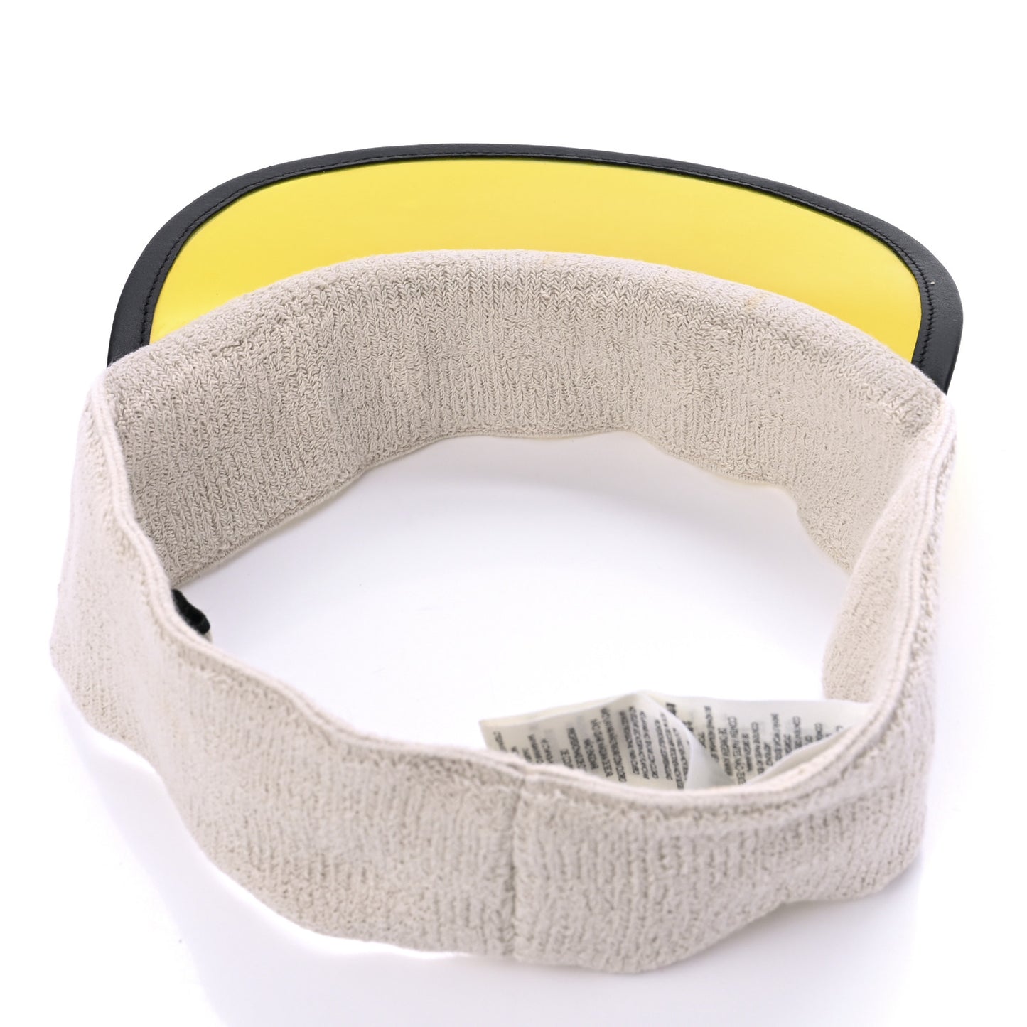 Vinyl Logo Visor M Yellow