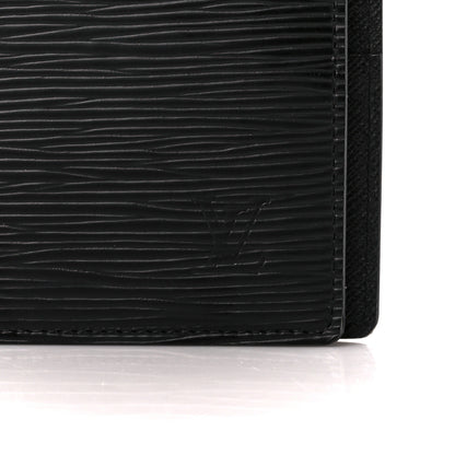 Louis Vuitton Epi Large Ring Agenda Cover Black 9 of 13