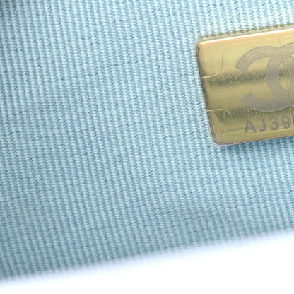 Chanel Iridescent Caviar Quilted Mini My Perfect Flap Light Blue 7 of 11