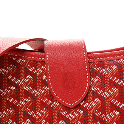 Goyard Goyardine Musette PM Bag Red 7 of 9