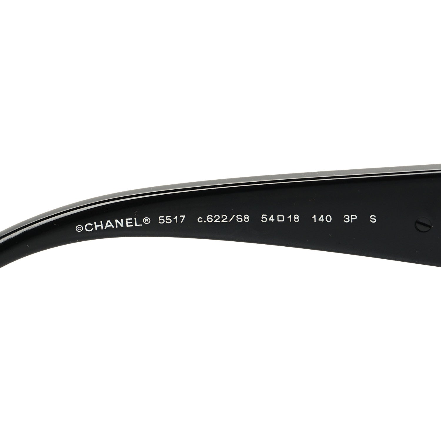 Chanel Acetate Enamel Heart Butterfly Sunglasses 5417 Black 5 of 10