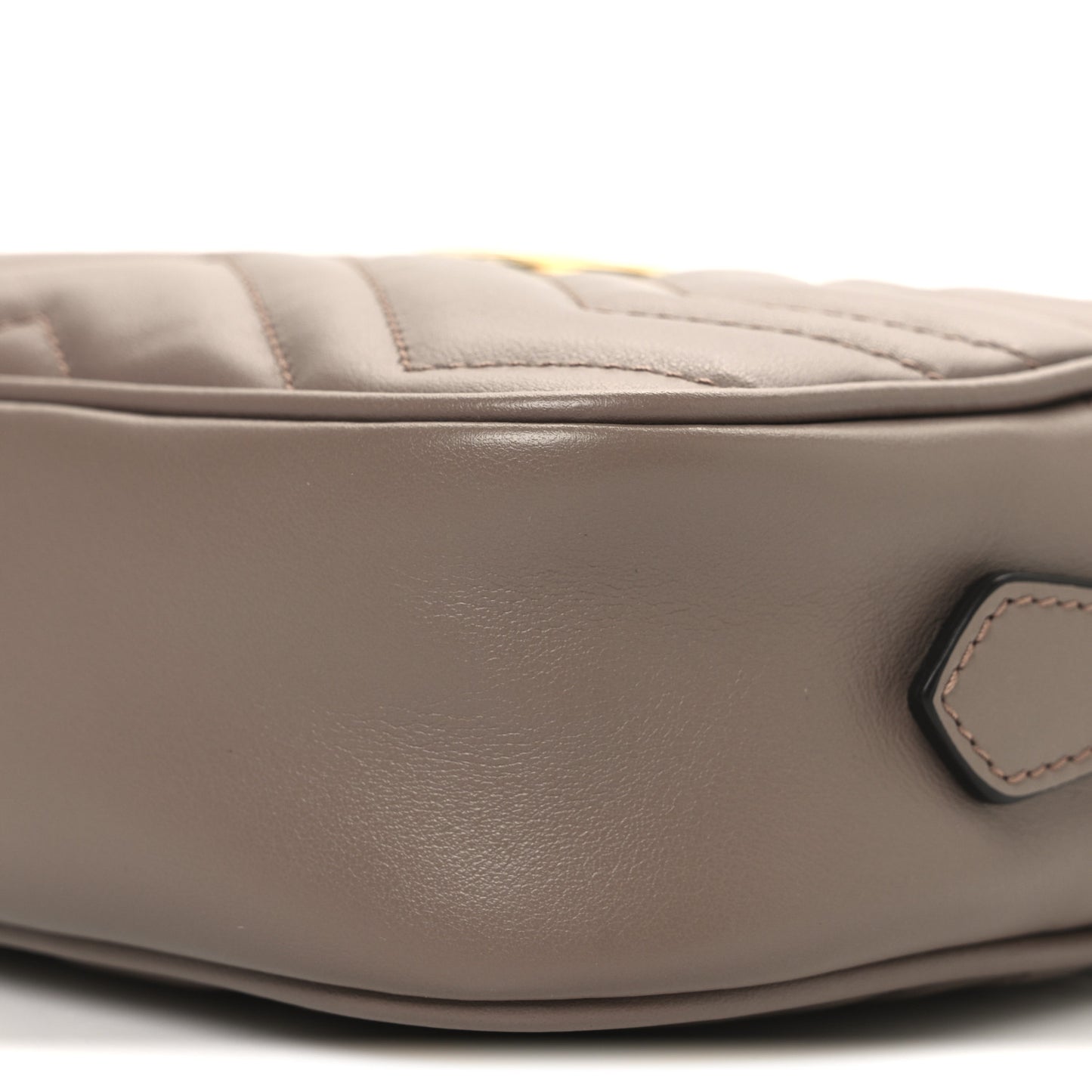 Calfskin Matelasse Mini GG Marmont Chain Shoulder Bag Porcelain Rose