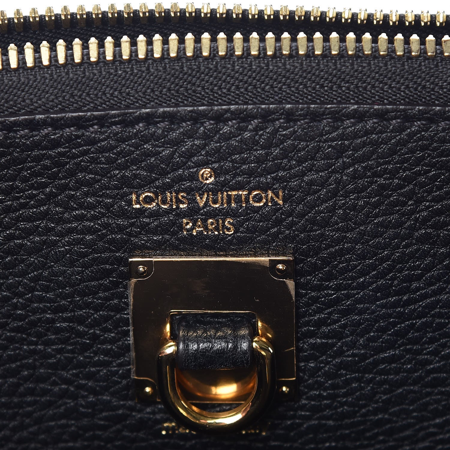 Louis Vuitton Taurillon City Steamer MM Black 6 of 11