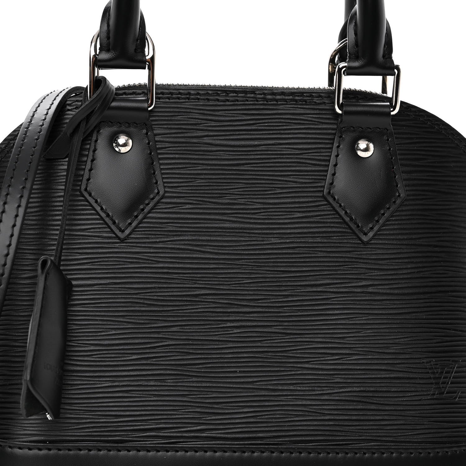 Louis Vuitton Epi Alma BB Black 7 of 9