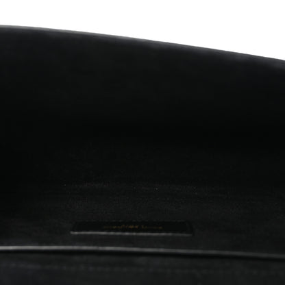 Saint Laurent Metallic Calfskin Small Classic Monogram Kate Satchel Oro 5 of 9