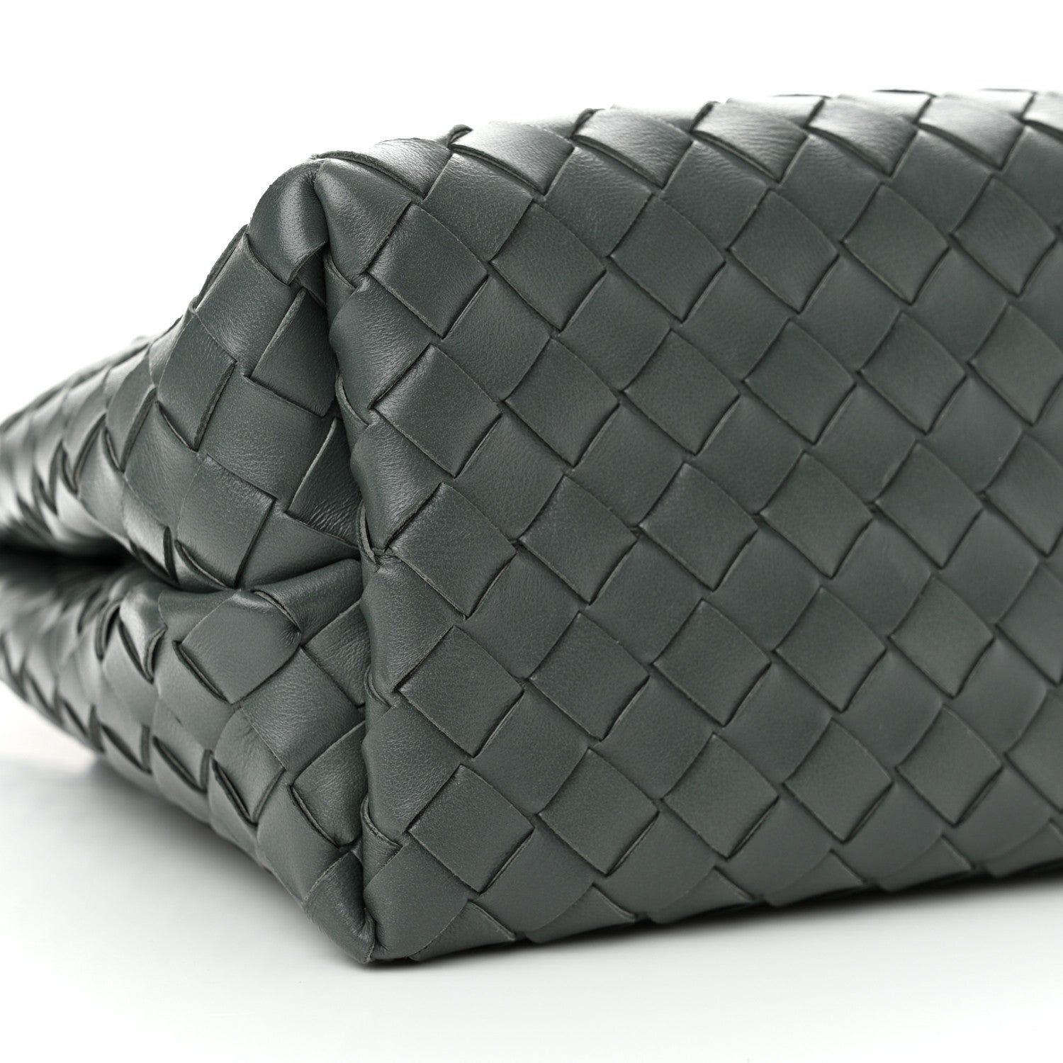 Bottega Veneta Nappa Intrecciato Medium Andiamo Shoulder Bag Slate 8 of 10