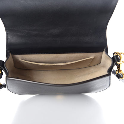 Chloe Calfskin Suede Medium Nile Bracelet Bag Black 5 of 10