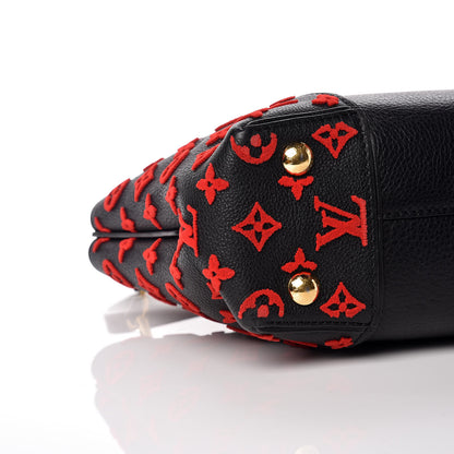 Louis Vuitton Veau Cachemire Tote W BB Black 6 of 10