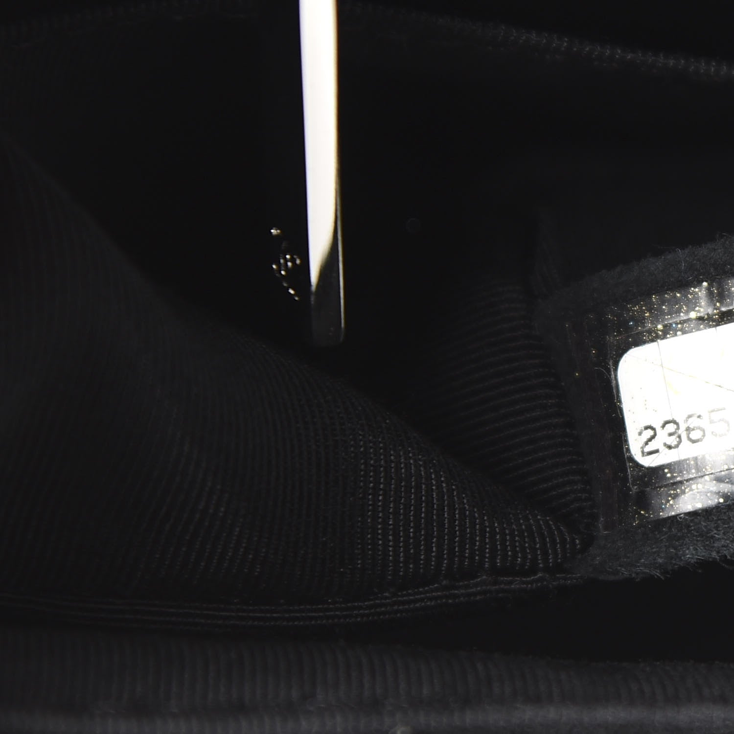 Chanel Caviar Chevron Quilted Small Single Flap Black 9 of 11