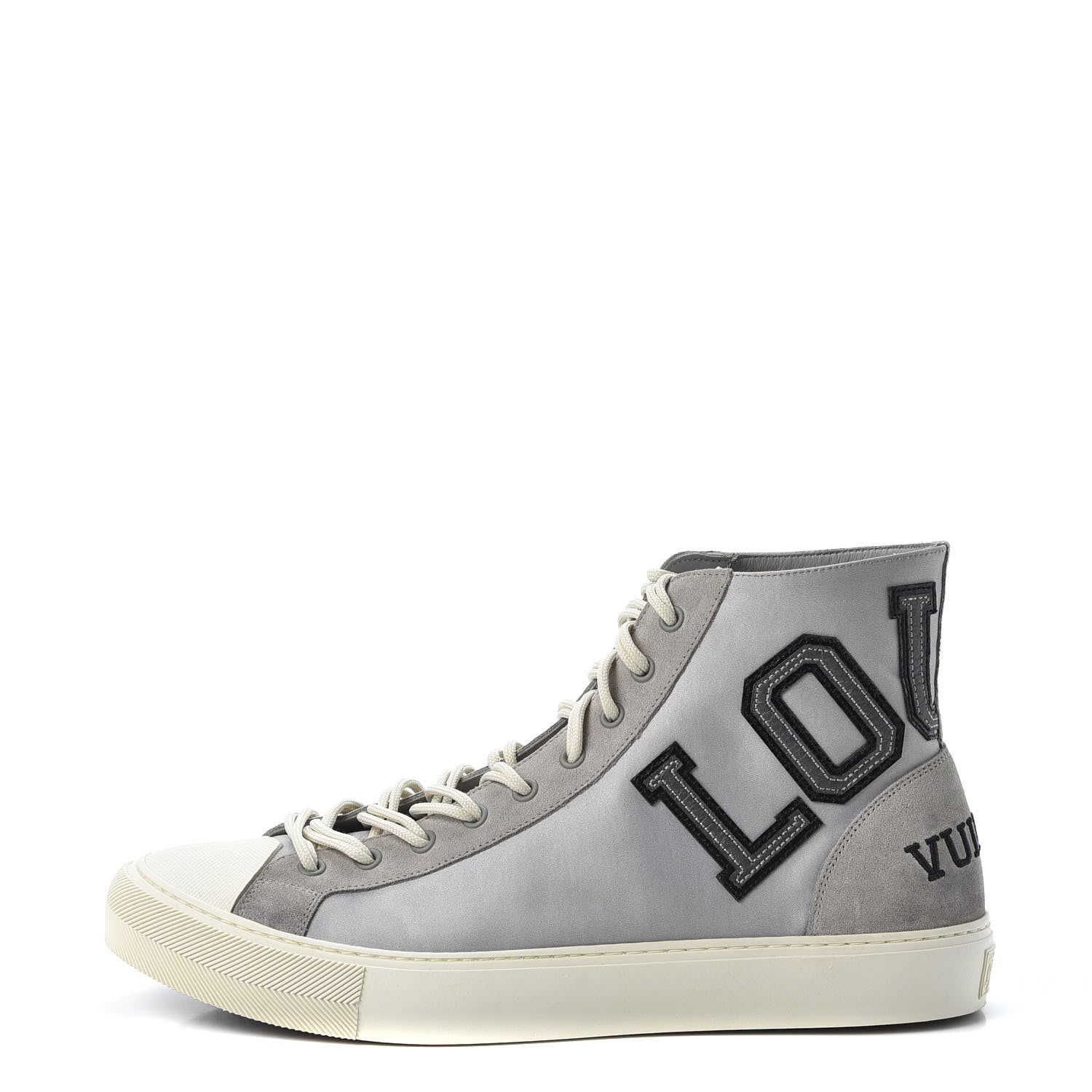 Louis Vuitton Suede Sneakers 9 Gray 1 of 9