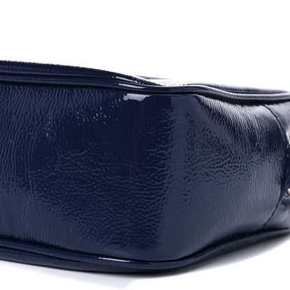 Gucci Vernice Naplack Small Soho Disco Bag Uniform Blue 9 of 14