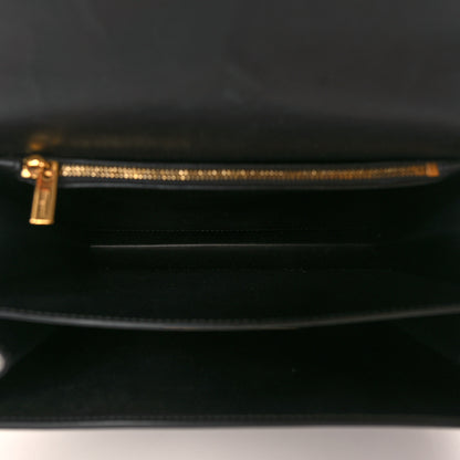 Salvatore Ferragamo Calfskin Joanne Crossbody Black 5 of 9
