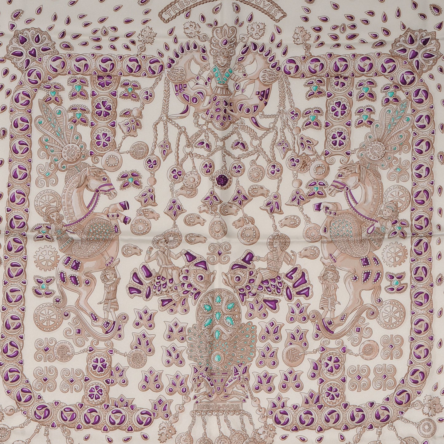 Silk Tresors Retrouves Scarf 90