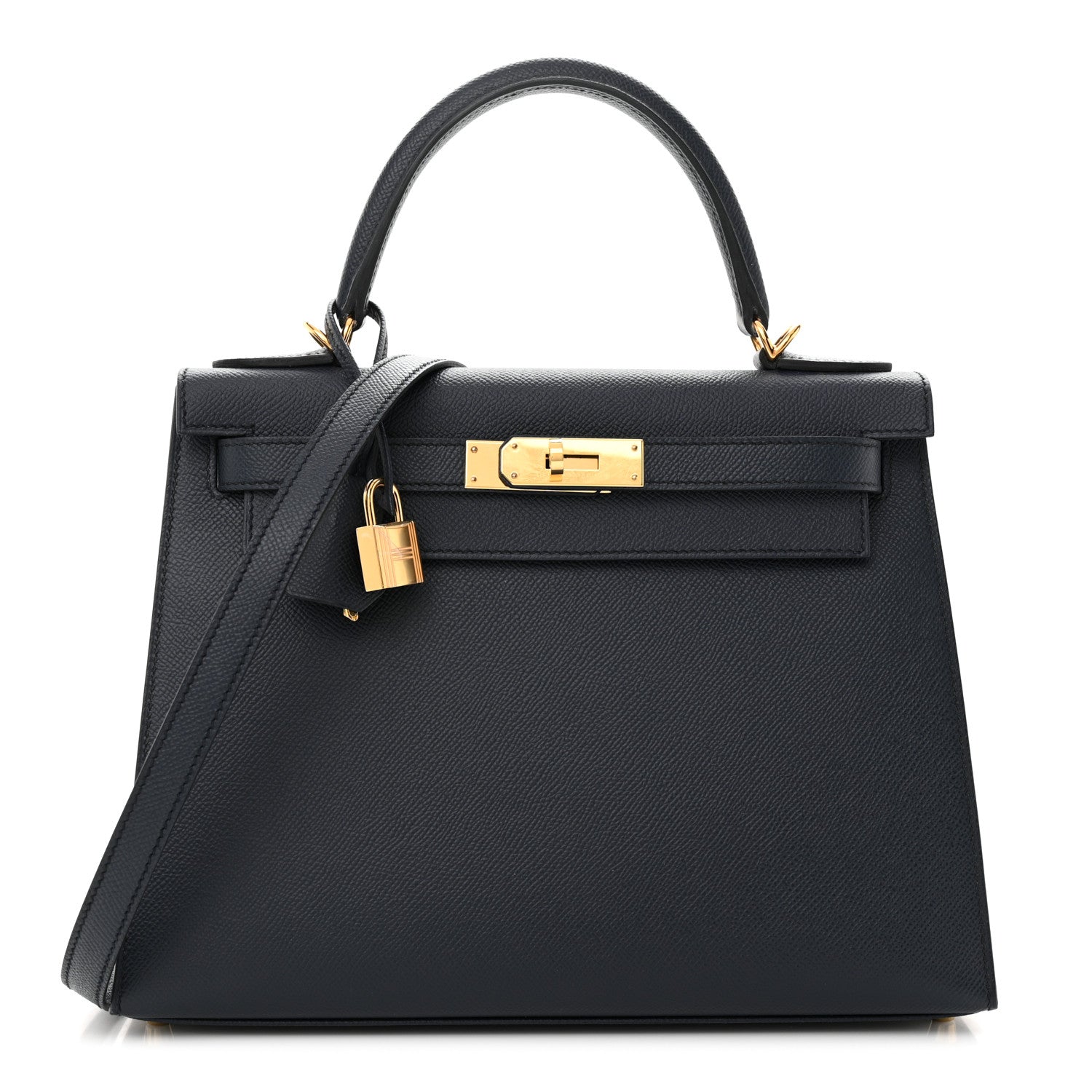 Hermes Epsom Kelly Sellier 28 Bleu Indigo 1 of 14