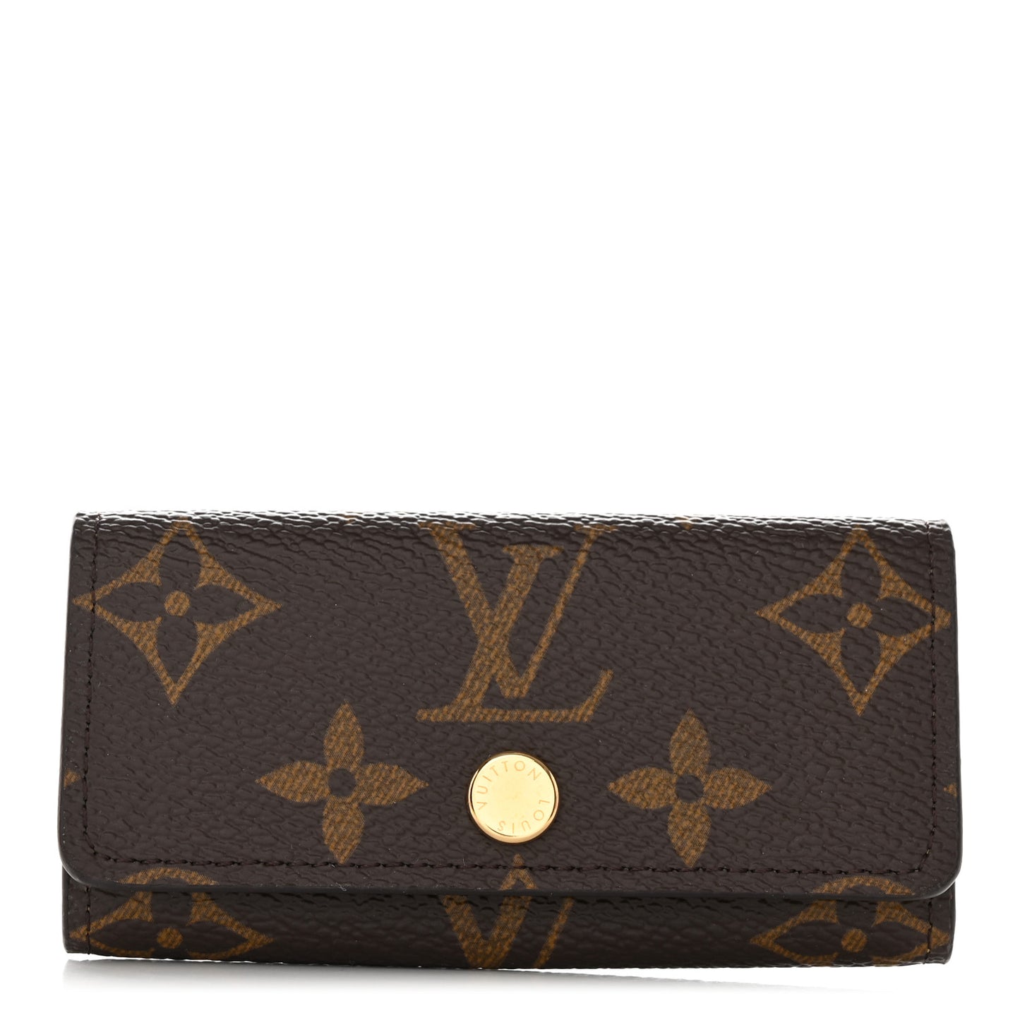 Monogram 4 Key Multicles Holder Jaune