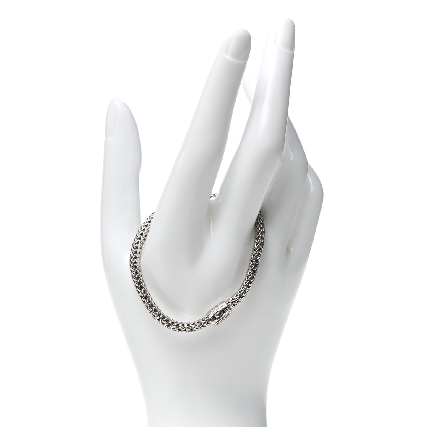 Sterling Silver Diamond 5mm Classic Chain Bracelet
