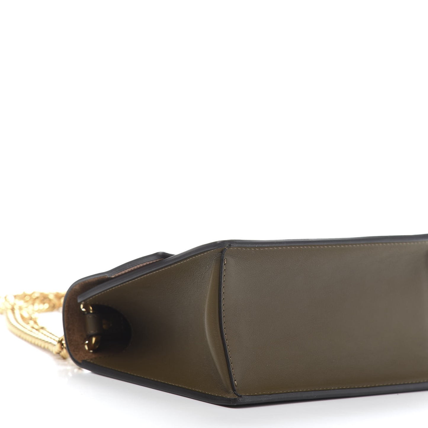 Vitello Grace Matte Small Kan U Shoulder Bag Wood