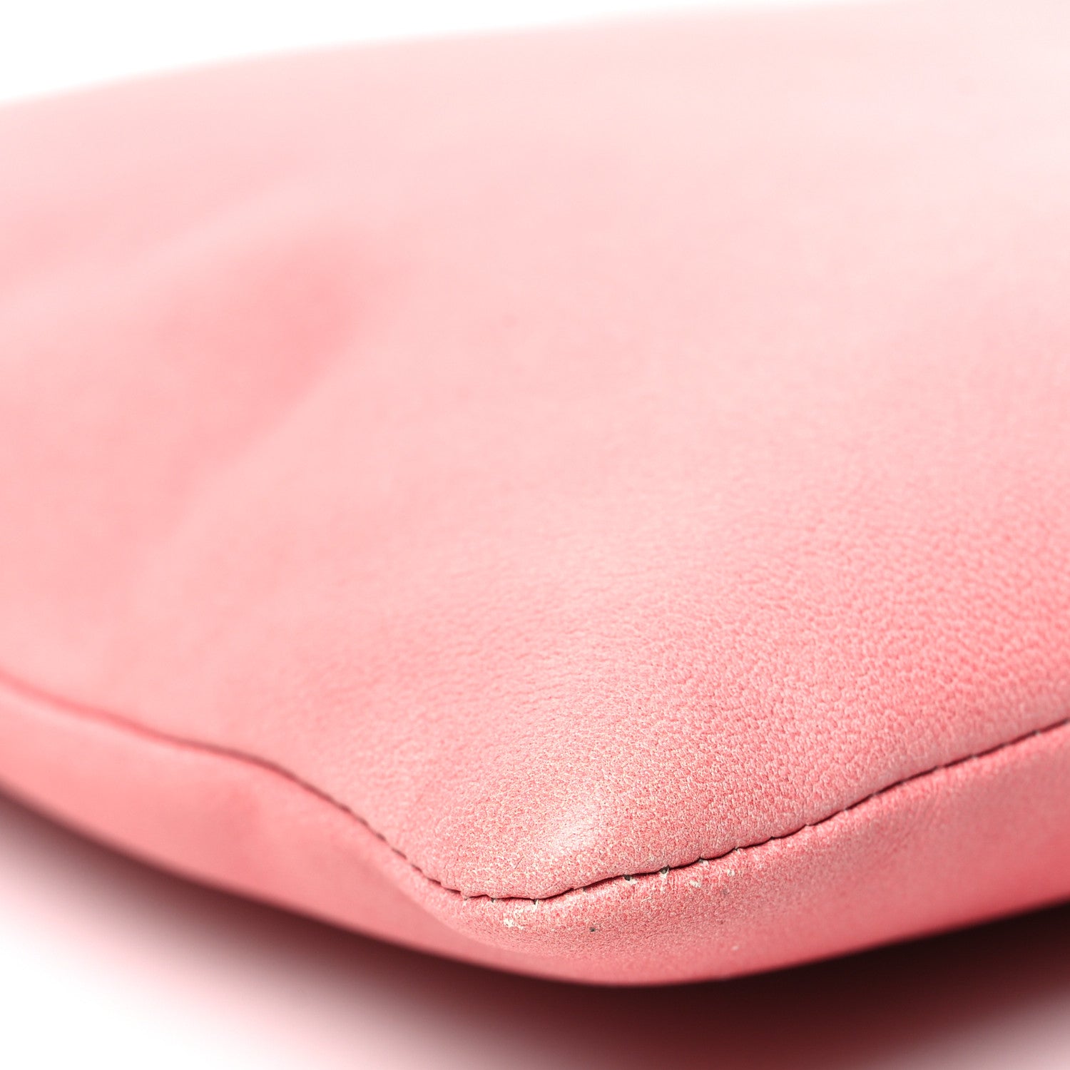 Celine Cloudy Lambskin Solo Zip Pouch Pink 9 of 11