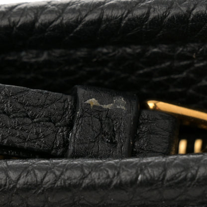 Miu Miu Vitello Daino Shoulder Bag Black 12 of 14