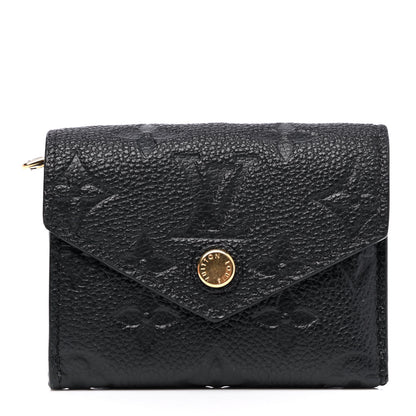Louis Vuitton Empreinte Zoe Wallet Black 1 of 4