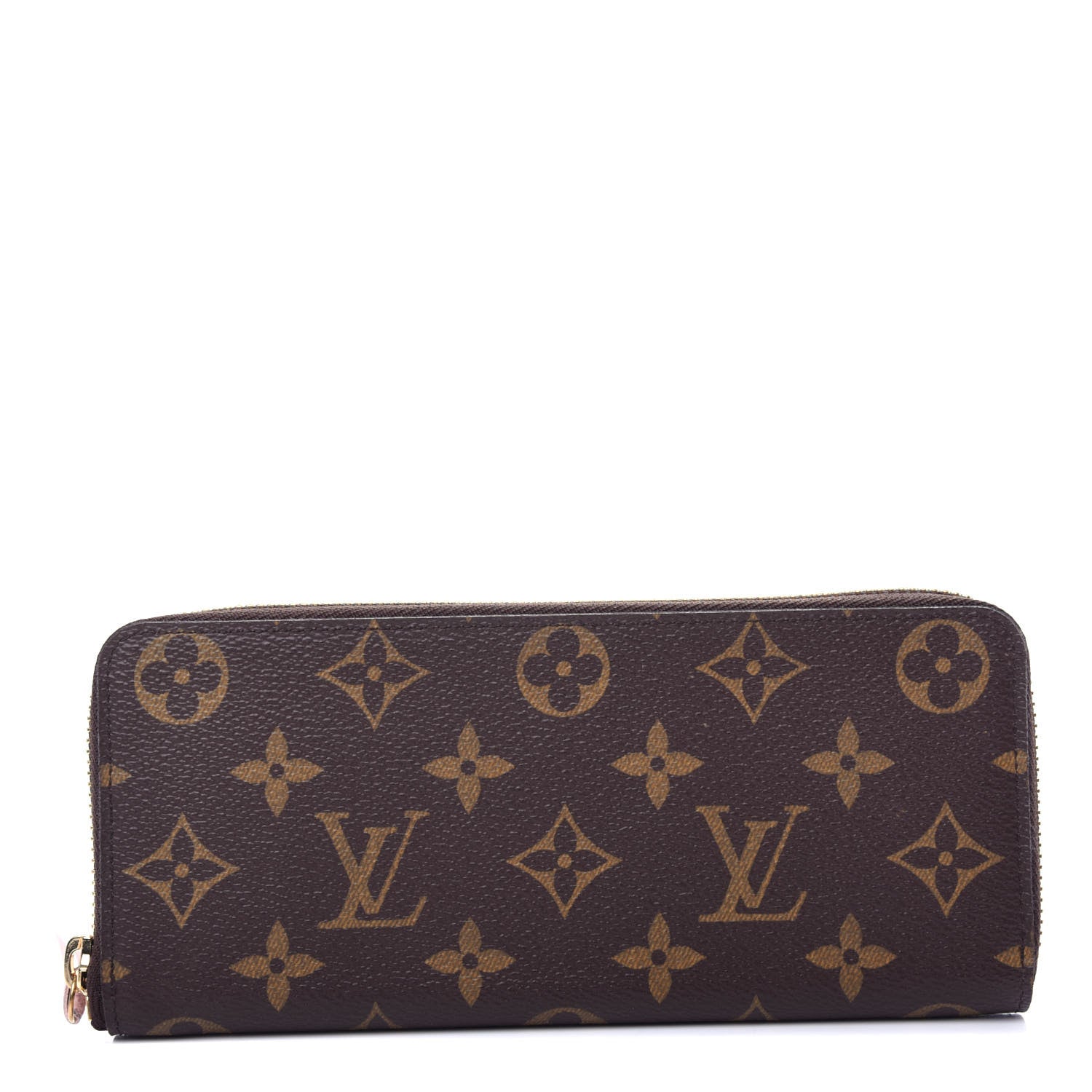 Louis Vuitton Monogram Clemence Wallet Rose Ballerine 1 of 7