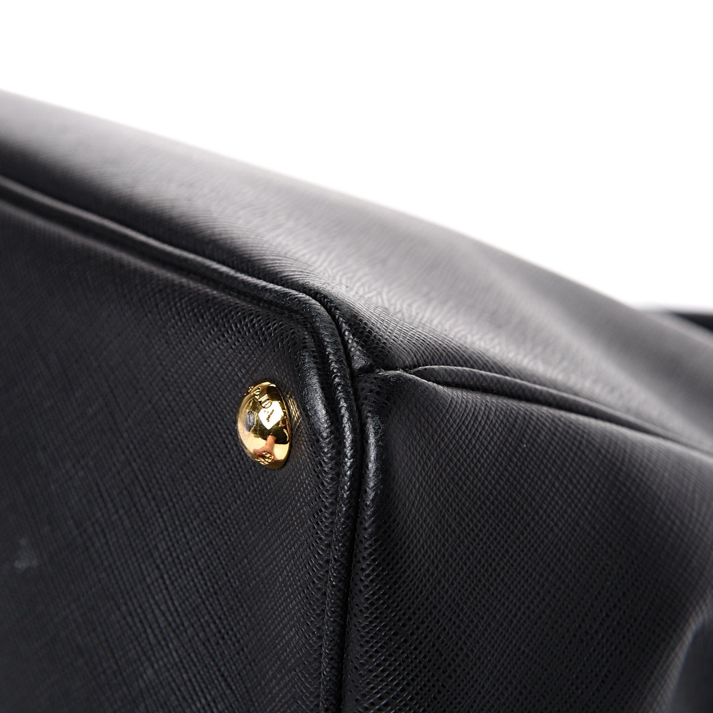 Saffiano Lux Large Tote Black