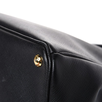 Prada Saffiano Lux Large Tote Black 9 of 15