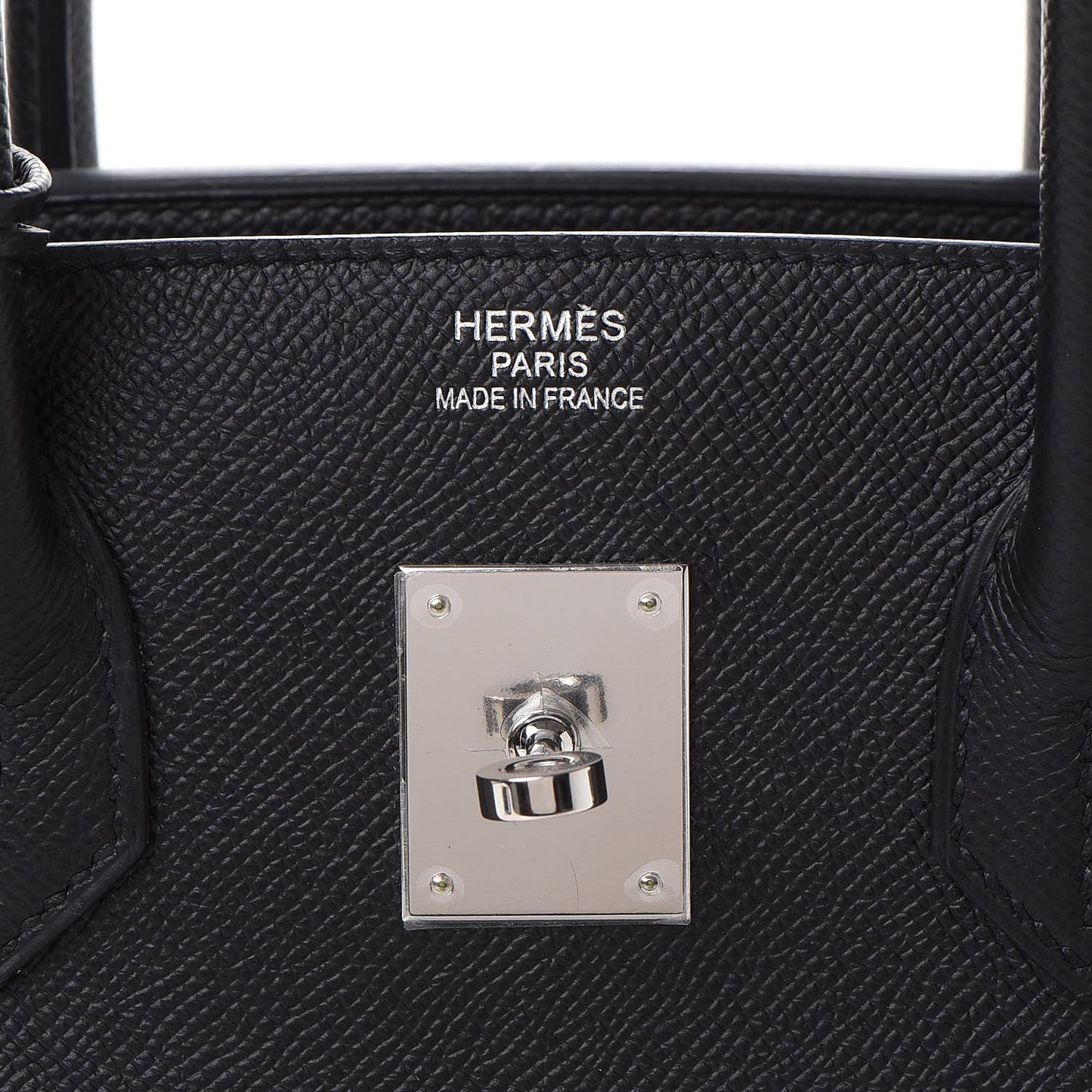 Epsom Birkin 35 Black