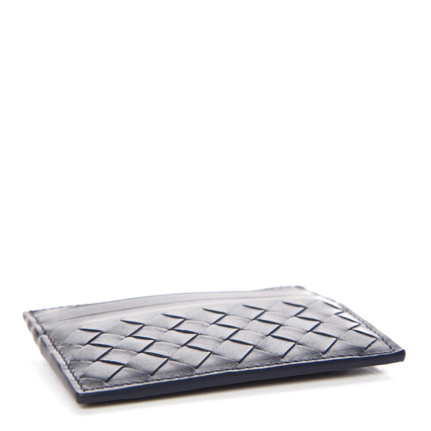 Bottega Veneta Nappa Intrecciato VN Card Case Denim 4 of 8