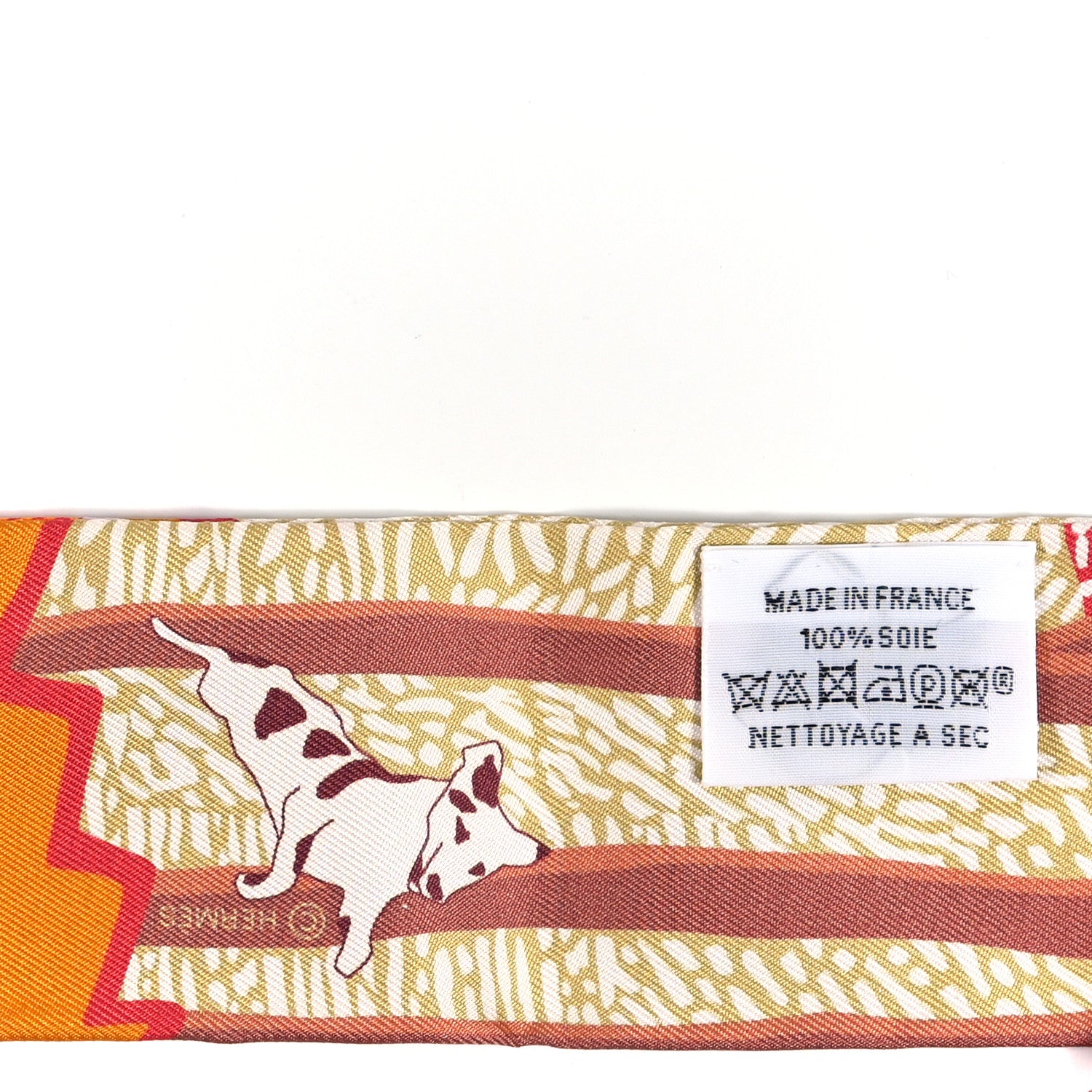 Hermes Silk En Liberte Twilly Rose Bleu Rouge 3 of 3