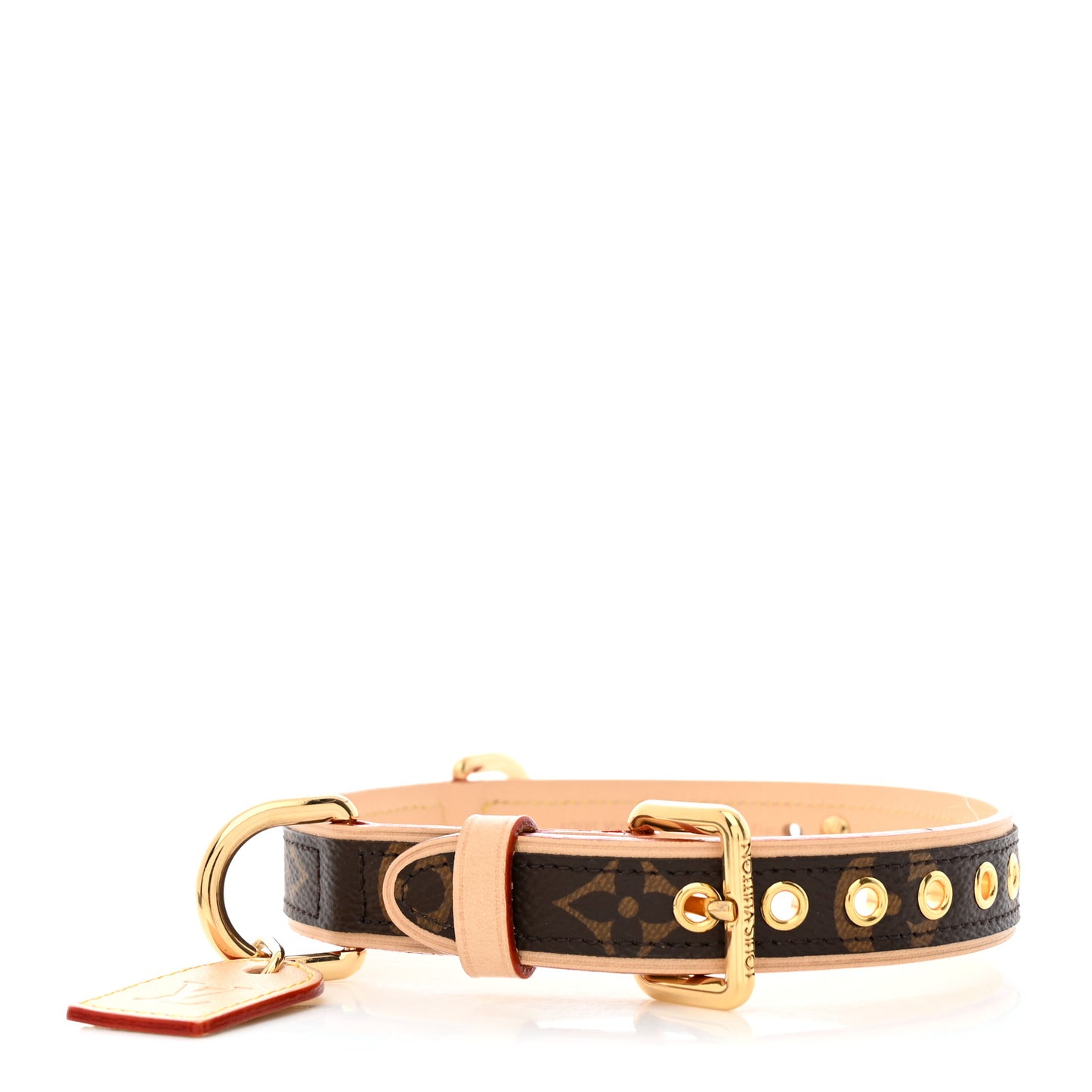 Monogram Baxter Dog Collar MM