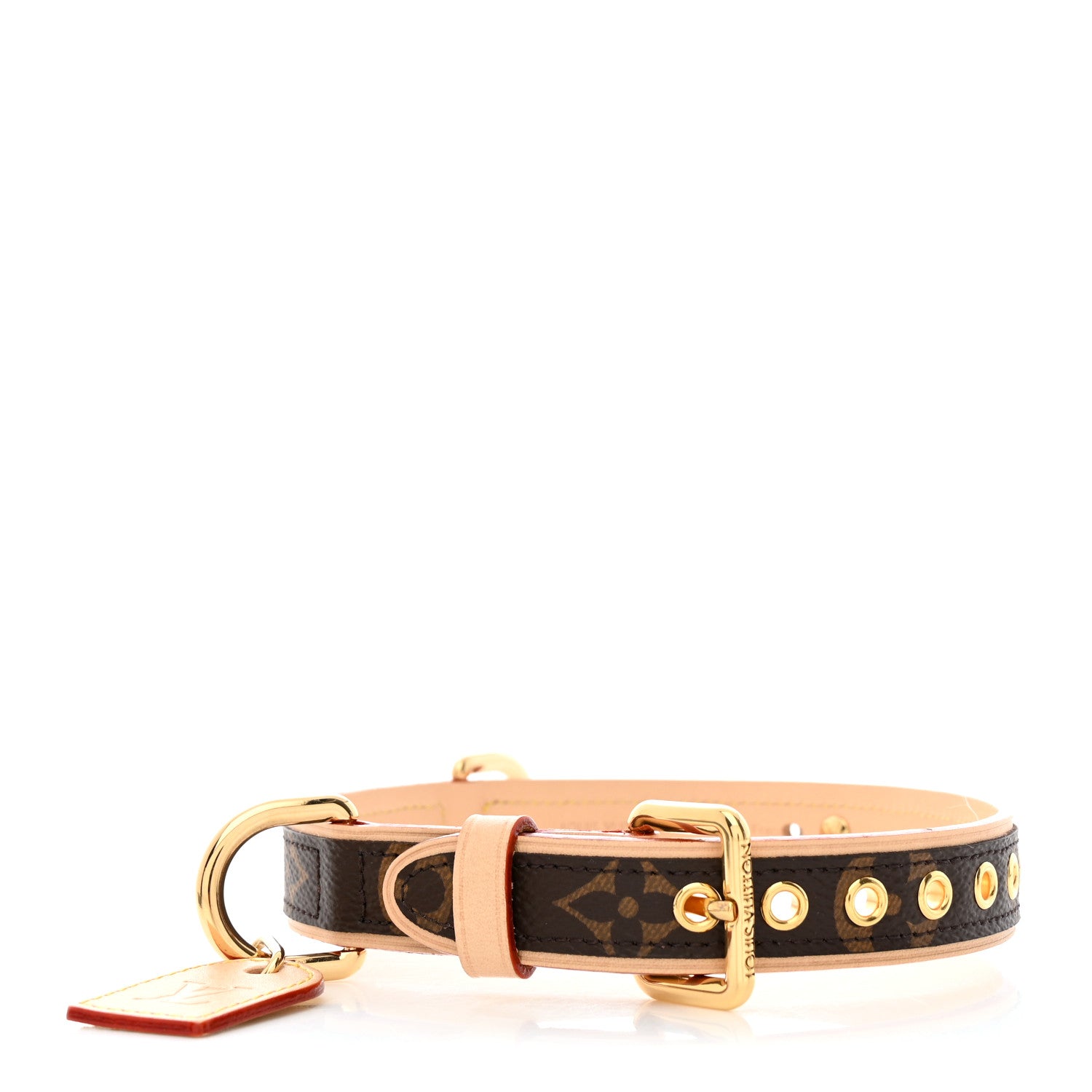 Louis Vuitton Monogram Baxter Dog Collar MM 1 of 8