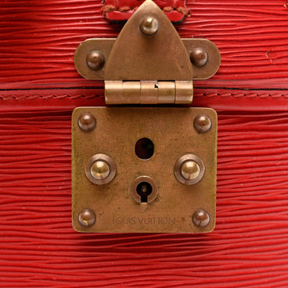 Louis Vuitton Epi Boite Chapeaux 30 Castillan Red 6 of 14