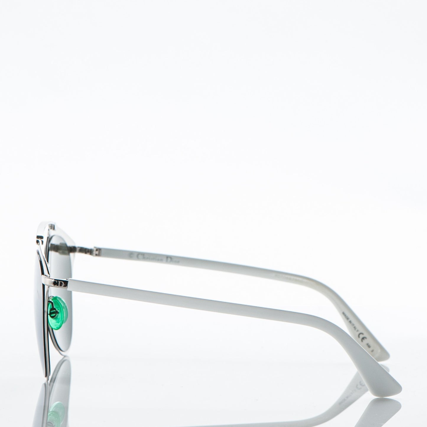 Reflected Sunglasses White