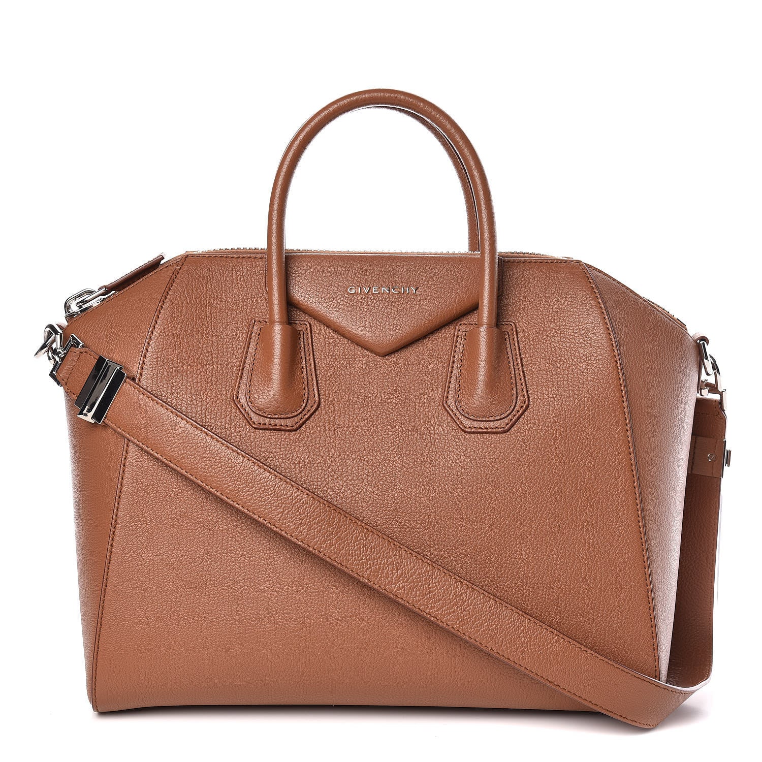 Givenchy Sugar Goatskin Medium Antigona Cognac 1 of 9