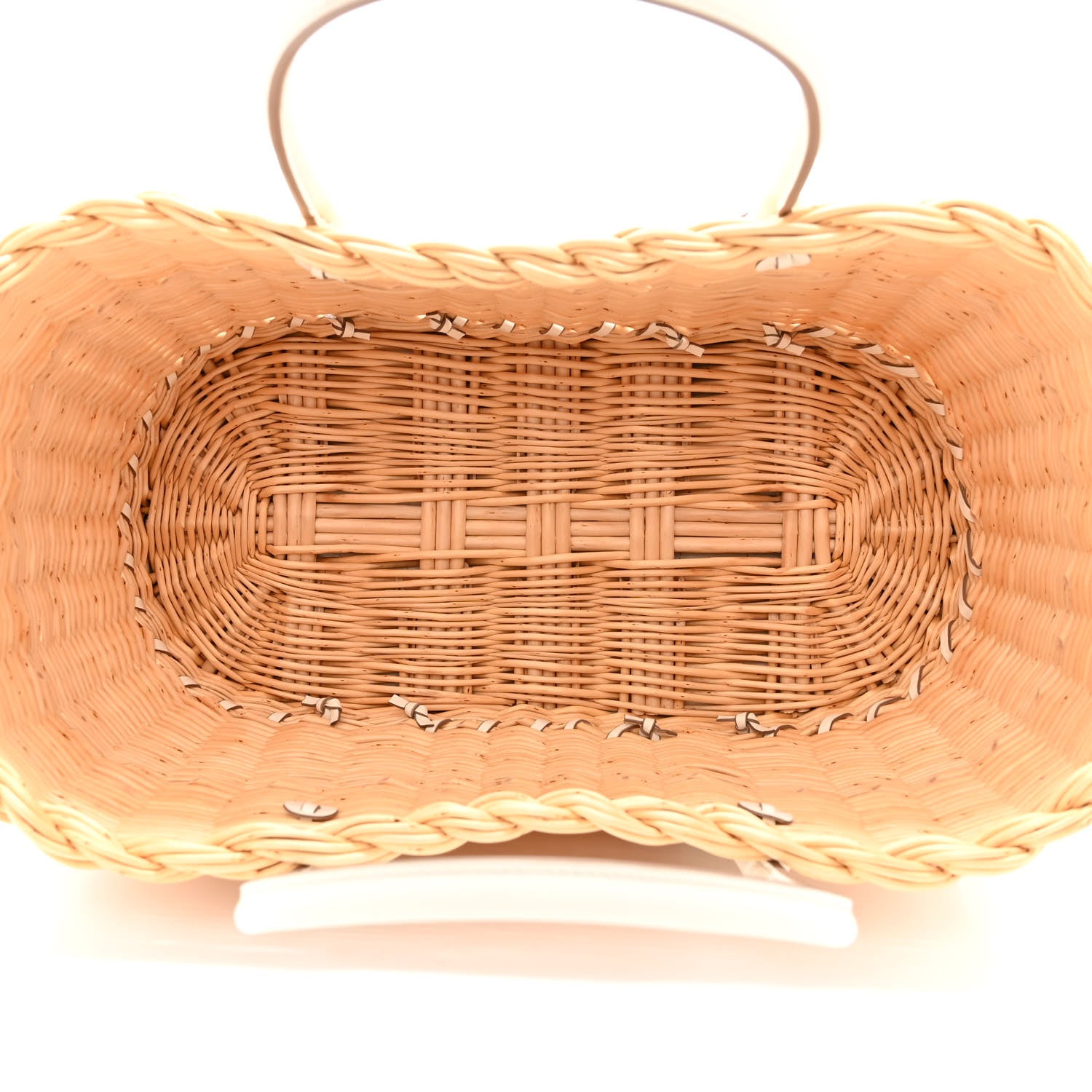Hermes Swift Wicker Osier Garden Party Mushroom 5 of 10