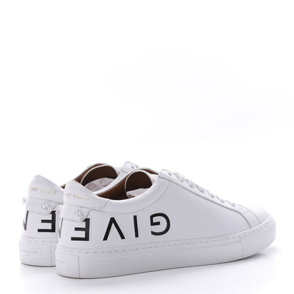Givenchy Calfskin Reverse Logo Womens Urban Street Sneakers 37 White 4 of 8