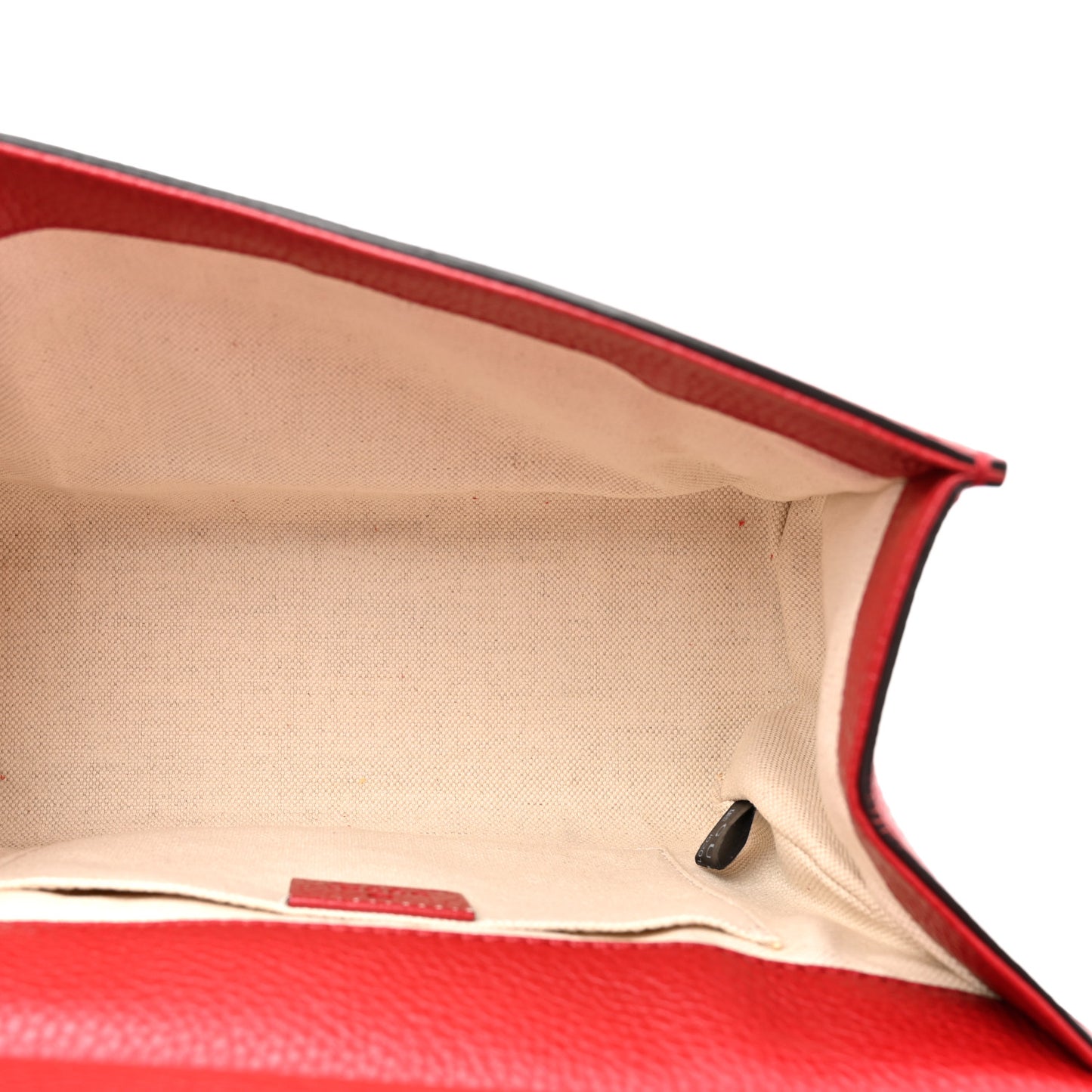 Cellarius Calfskin Mini GG Marmont Top Handle Bag Vulcanic Red