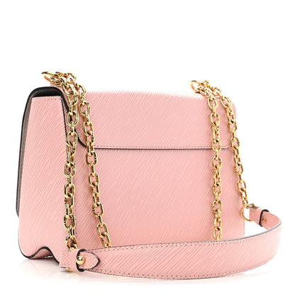 Louis Vuitton Epi Couture’s Flower Twist Shoulder Bag MM Rose Ballerine 2 of 9