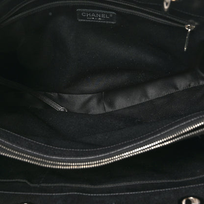 Chanel Caviar Quilted XL Grand Shopping Tote GST Black 5 of 12