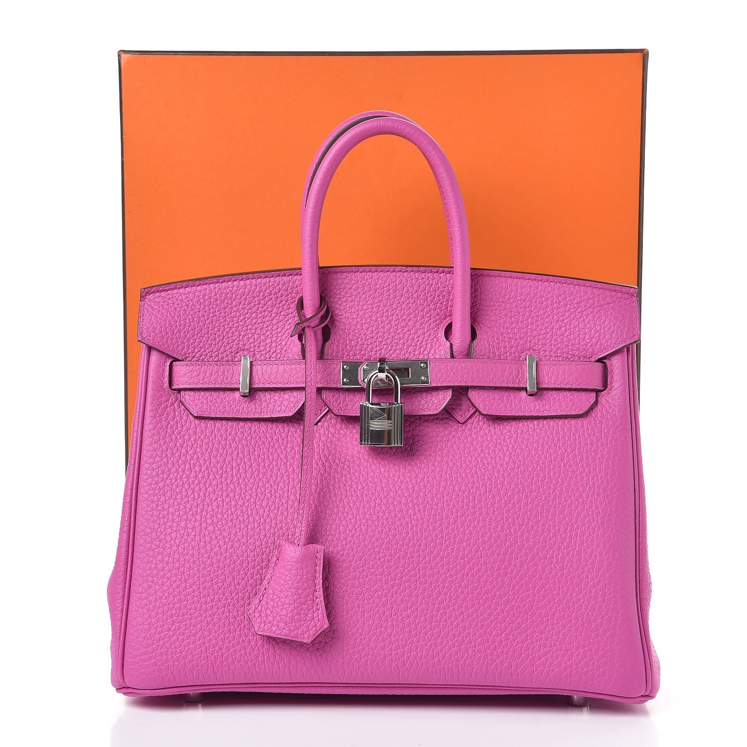 Hermes Togo Birkin 25 Magnolia 8 of 8