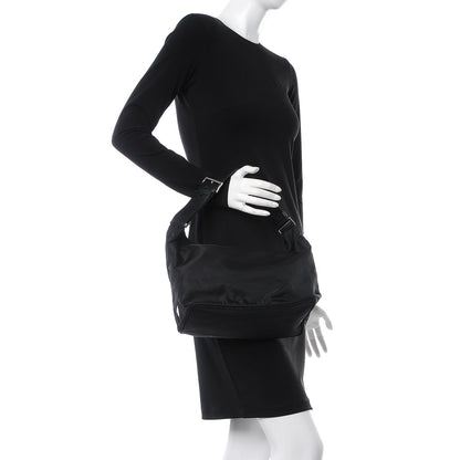Prada Tessuto Nylon Hobo Black 2 of 7