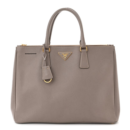 Prada Saffiano Medium Galleria Double Zip Tote Argilla 1 of 15